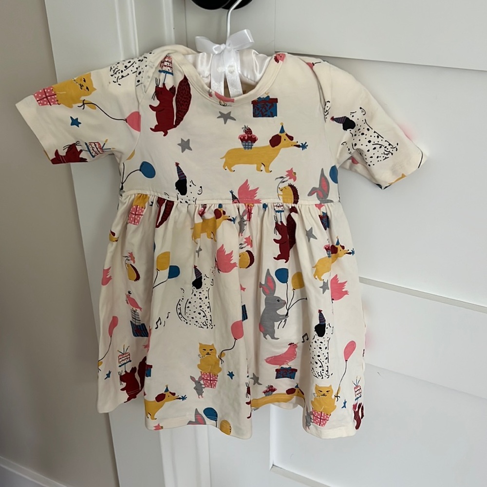 Pink Chicken Organic Steph dress- birthday buddies size 12/18